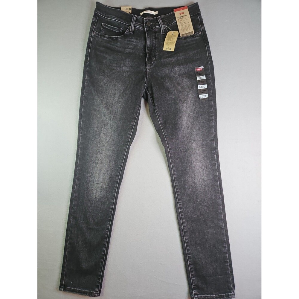 Women’s Levi’s 311 Shaping Skinny 30X30 Mid Rise Black Sliming Stretch